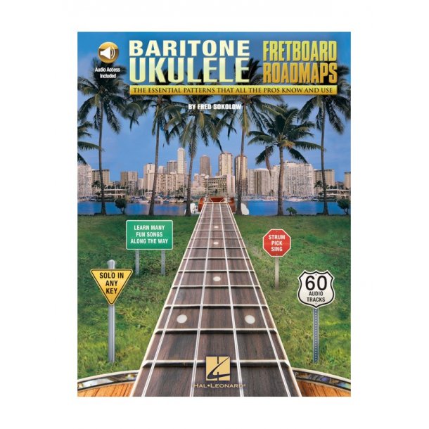 Fretboard Roadmaps - Baritone Ukulele (Book/Online Audio)