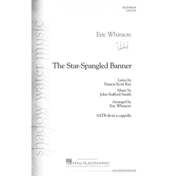 Eric Whitacre: The Star-Spangled Banner (SATB)