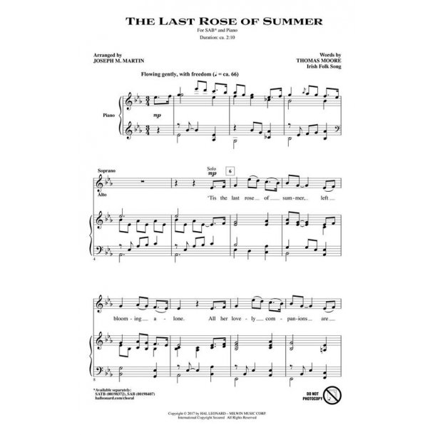 The Last Rose of Summer