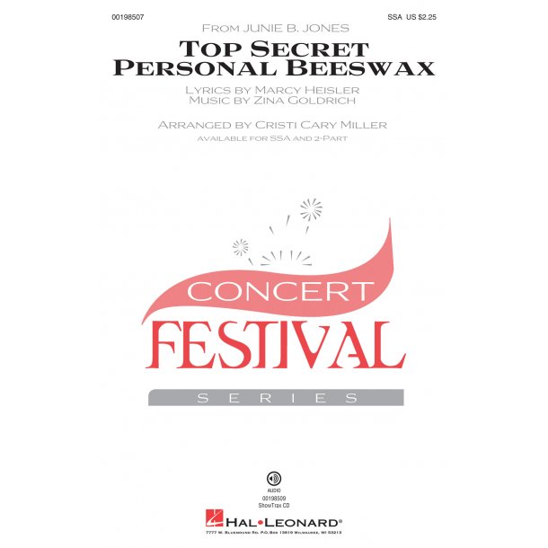 Top Secret Personal Beeswax : from Junie B. Jones
