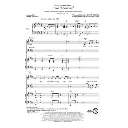 Justin Bieber: Love Yourself arr. Mark Brymer (SAB)