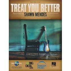 Shawn Mendes: Treat You Better (PVG Songbook)