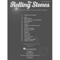 Rolling Stones: Easy Guitar Collection