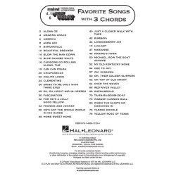 Mini E-Z Play Today Volume 6: Favorite Songs With 3 Chords