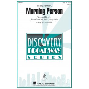 Morning Person (from Shrek The Musical) : Discovery Level 1