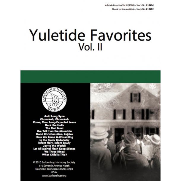 Yuletide Favorites, Volume II (TTBB)