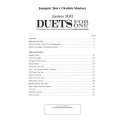 James Hill: Jumpin' Jim's Ukulele Masters - Duets For One