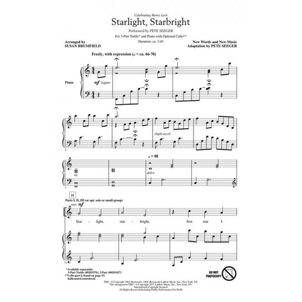 Starlight, Starbright