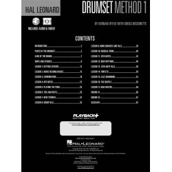 K. Wylie, G. Bissonette: Hal Leonard Drumset Method &ndash; Book 1