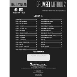 Hal Leonard Drumset Method (Book 2)