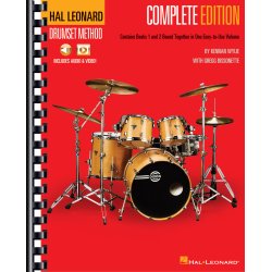 Hal Leonard Drumset Method - Complete Edition (Books 1 &amp; 2)
