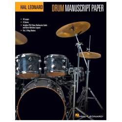Hal Leonard Drum Manuscript Paper