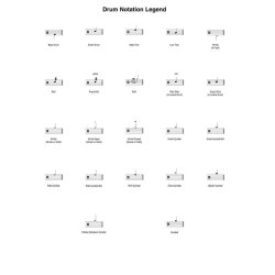 Hal Leonard Drum Manuscript Paper