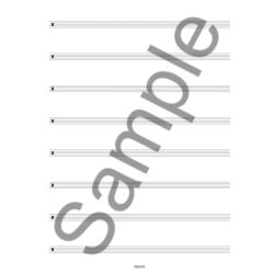 Hal Leonard Drum Manuscript Paper