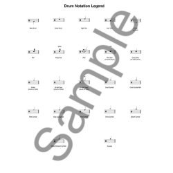 Hal Leonard Drum Manuscript Paper