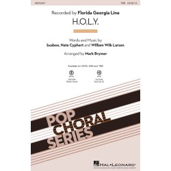 Florida Georgia Line: H.O.L.Y. (Arr. Brymer) (TBB)