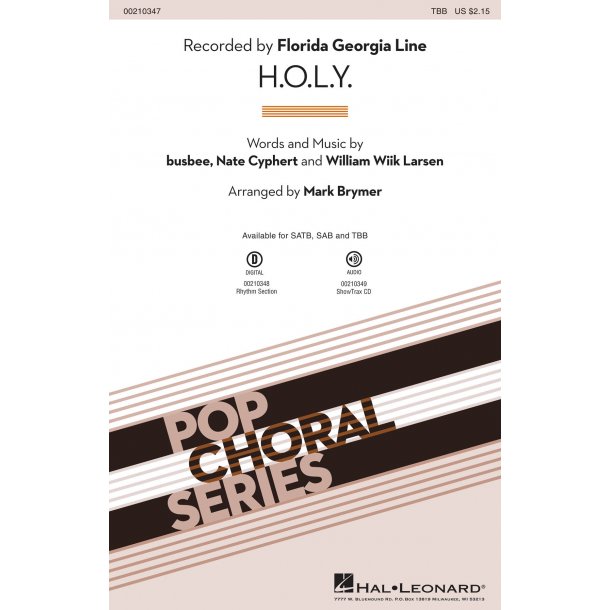 Florida Georgia Line: H.O.L.Y. (Arr. Brymer) (TBB)
