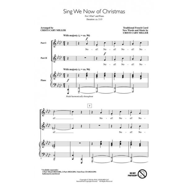 Sing We Now of Christmas : Discovery Level 1