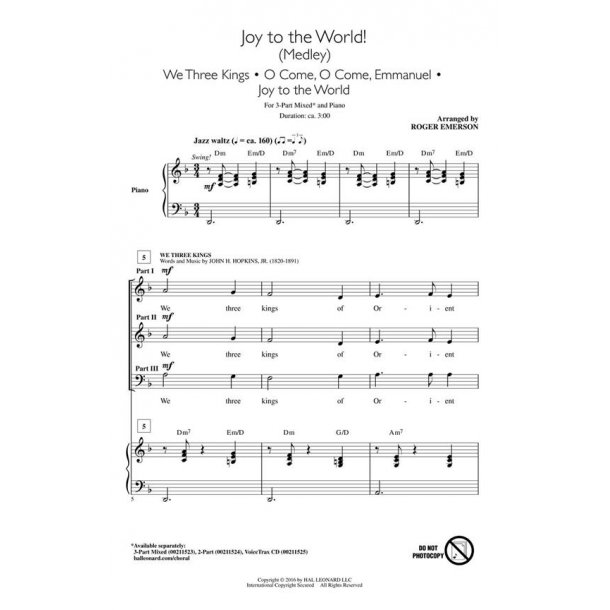 Joy to the World! (Medley) : Discovery Level 2