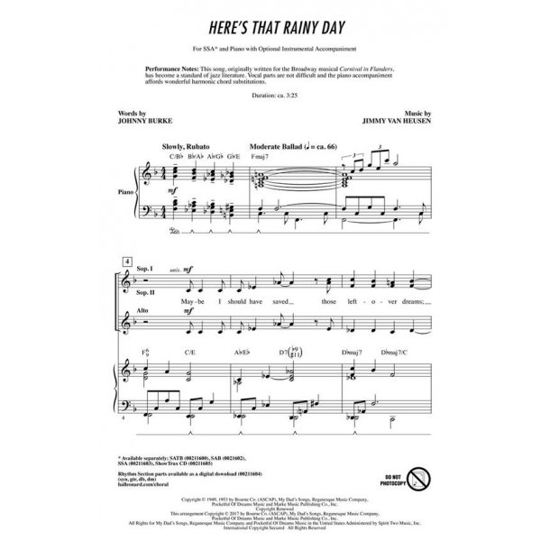 Here's That Rainy Day