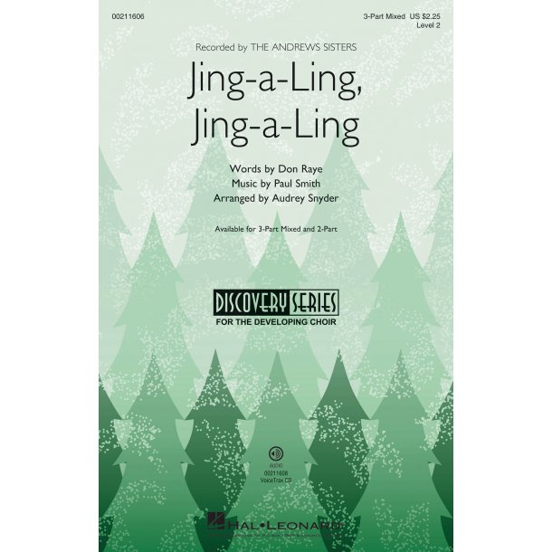 Jing-A-Ling Jing-A-Ling (Arr. Snyder) (SAB)