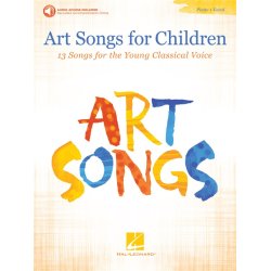 Art Songs For Children (Book/Audio)