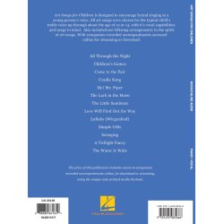 Art Songs For Children (Book/Audio)