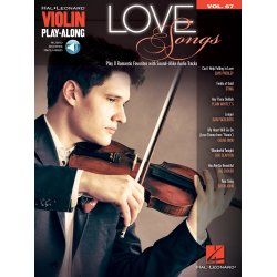 Love Songs: Violin Play-Along Volume 67