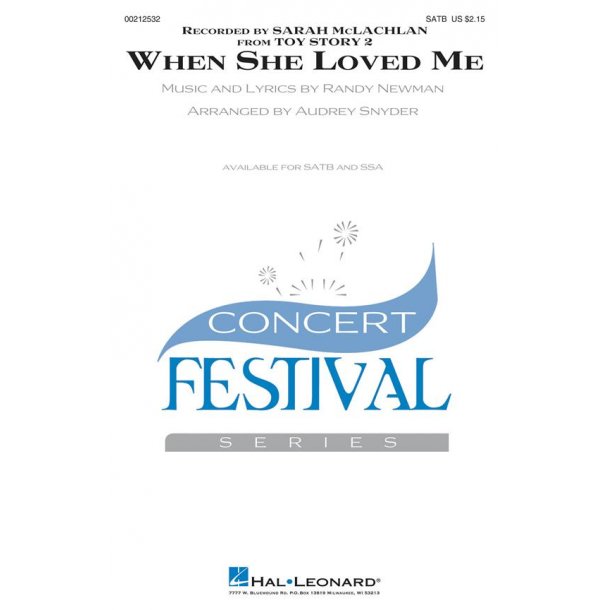 When She Loved Me (from Toy Story 2)