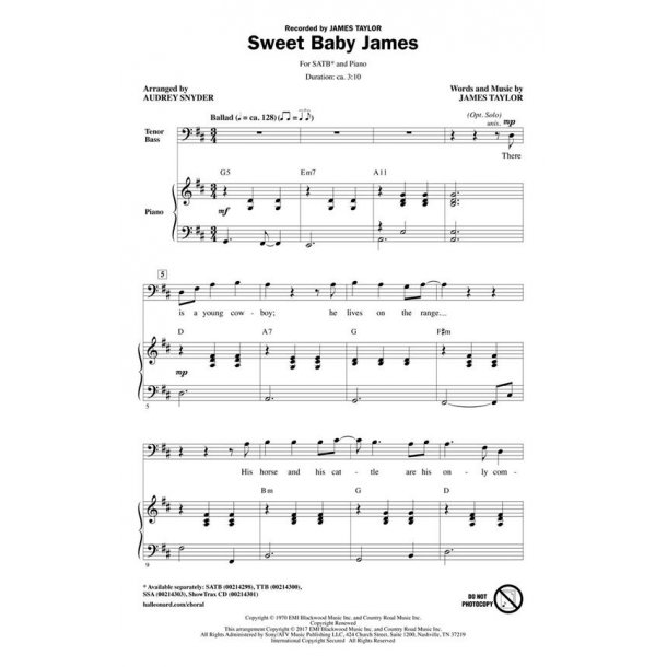 Sweet Baby James