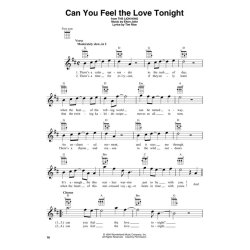 Disney Songs For Baritone Ukulele - 20 Favorite Songs