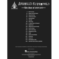 Avenged Sevenfold: The Best Of 2005-2013