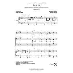 Dolly Parton: Jolene - Recorded By Pentatonix (SAB)