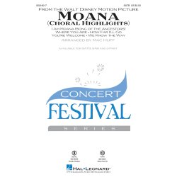 Moana (Choral Highlights) - SATB (arr. Huff)