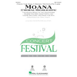 Moana (Choral Highlights) - SAB (arr. Huff)