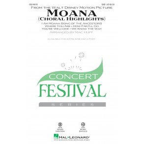 Moana (Choral Highlights) - SAB (arr. Huff)