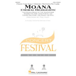 Moana (Choral Highlights) - 2-Part Choir (arr. Huff)