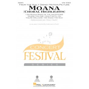 Moana (Choral Highlights) - 2-Part Choir (arr. Huff)