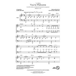 You're Welcome (From 'Moana') (Arr. Brymer) (SAB)