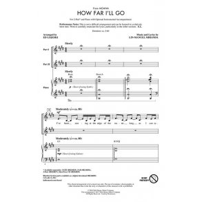 Arr. Ed Lojeski: How Far I'll Go (from Moana)