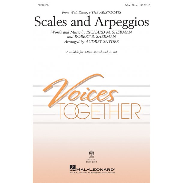 Scales and Arpeggios : from The Aristocats