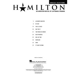Hamilton: Ukulele Selections