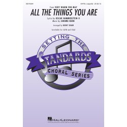 All The Things You Are (Arr. Shaw) (SATB)