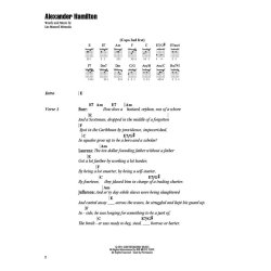 Lin-Manuel Miranda: Hamilton (Lyrics and Chords)