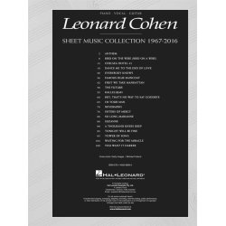 Leonard Cohen: Sheet Music Collection (1967-2016)