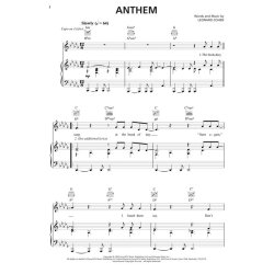 Leonard Cohen: Sheet Music Collection (1967-2016)