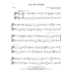 The Beatles For Violin Duet