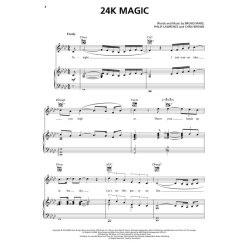 Bruno Mars: 24K Magic - PVG
