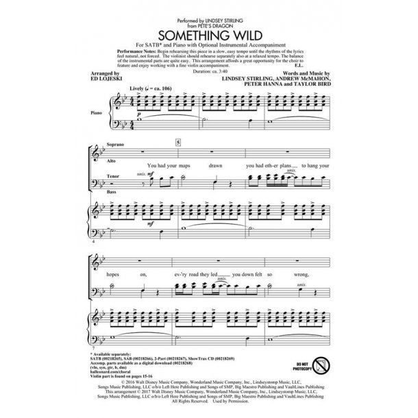 Something Wild : from Pete's Dragon