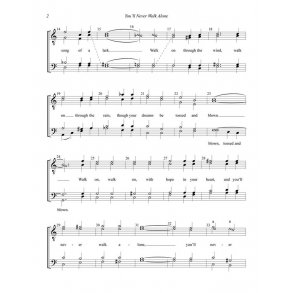 Oscar Hammerstein II: You'll Never Walk Alone (arr. Nicholas) (TTBB)